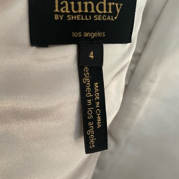 NWT Laundry  by Shelli Segal dress with sequin top - Picture 8 of 11